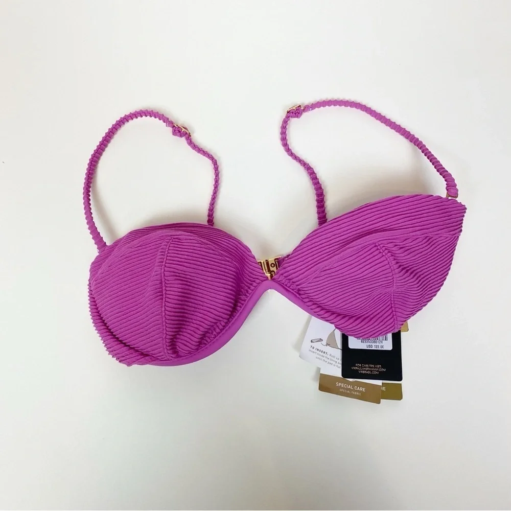 Vix Taylor Bikini Top in Kayla Lotus